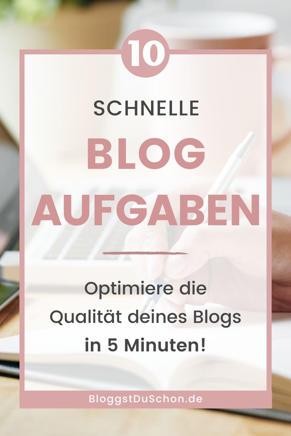 Entdecke 10 Blog-Aufgaben, die du in 5 Minuten erledigen kannst