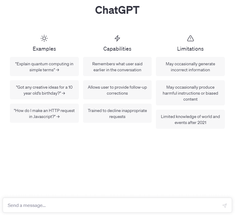 KI-Tool ChatGPT 