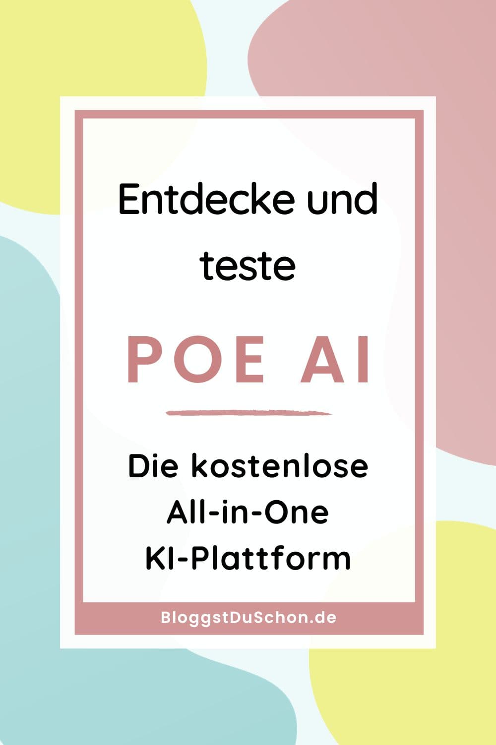 Entdecke Poe AI, die kostenlose All-in-One KI-Plattform mit zahlreichen integrierten KI-Chatbots